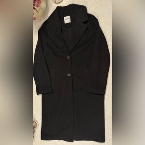 Bershka Black Women's Blazer Coat